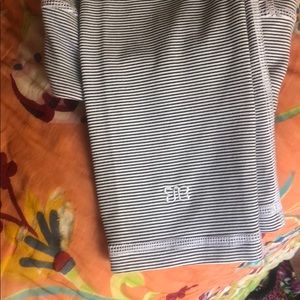 Albion fit black and white striped leggings 🖤 S